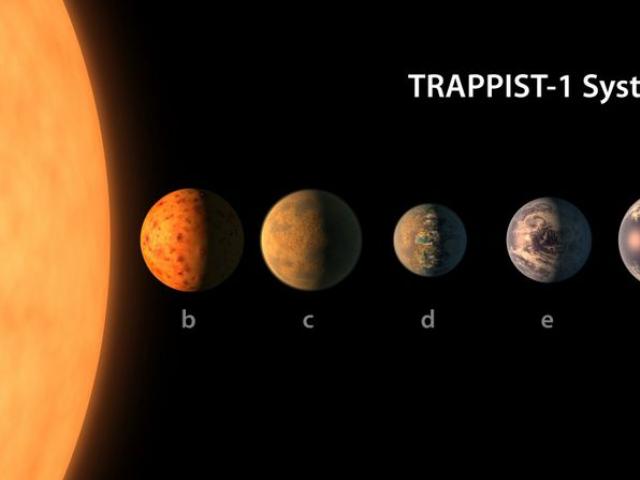 Die NASA hat ein System aus sieben Planeten entdeckt, von denen auf dreien Leben möglich ist.